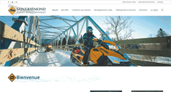 Desktop Screenshot of motoneigesaintraymond.com